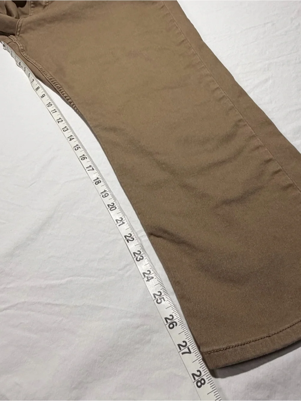 TPJ Straight stretch Jeans in Tan